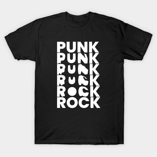 punk rock logo T-Shirt by lkn